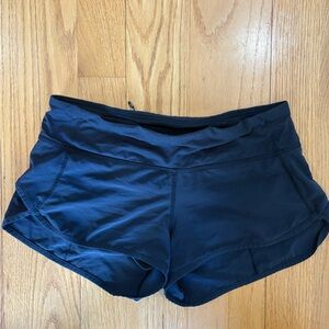 lululemon athletica Women's Navy Athletic Shorts